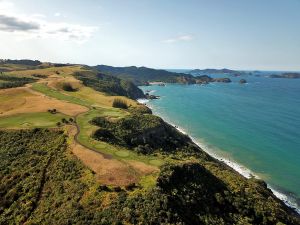 Kauri Cliffs 7th Aerial Jungle